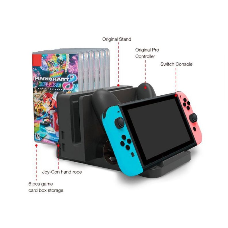 DOBE - Base de carga multifuncional para Switch - TNS-871-2