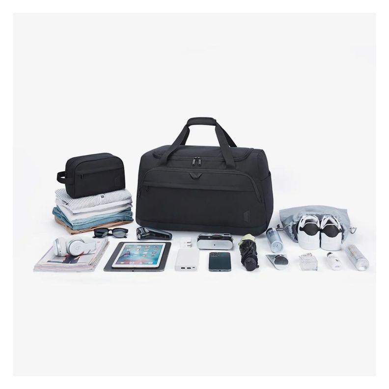 Bagsmart Bolso Viaje Weekender 38L + Neceser Negro-7