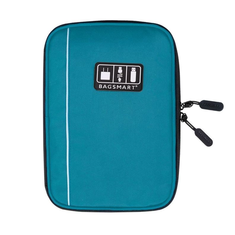 Bagsmart Organizador electrónico Glendora para viajes- Azul-0
