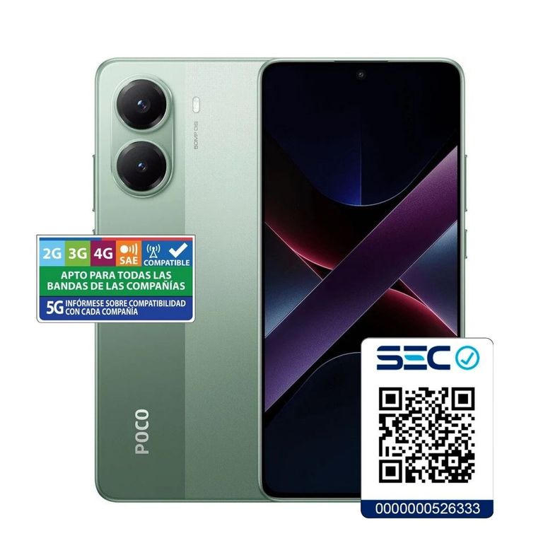 Xiaomi Poco X7 Pro 5G 12GB + 256GB Verde-1