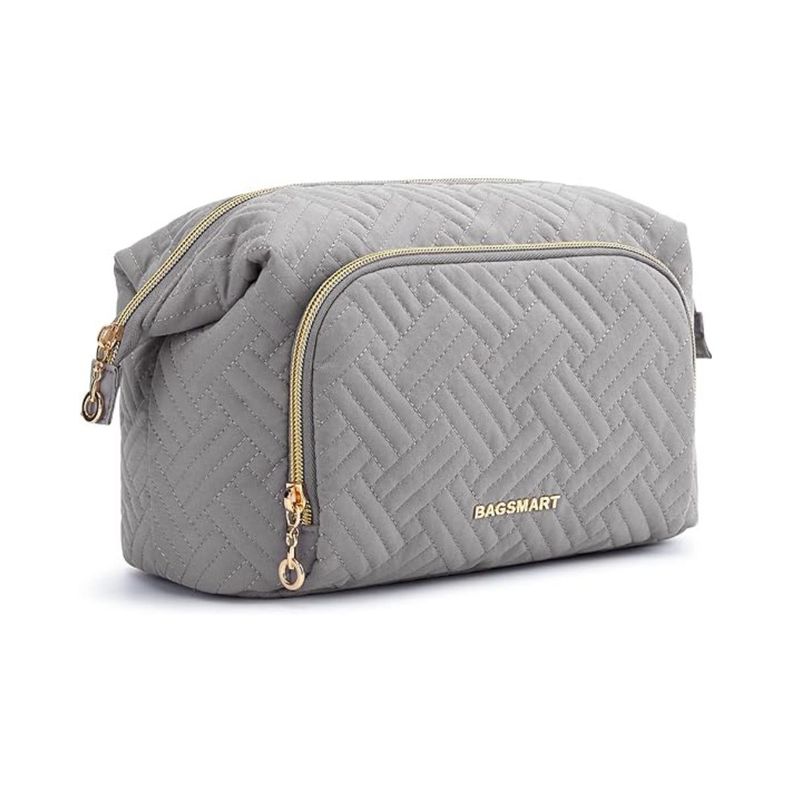 Bagsmart Estuche Cosmetiquero Tejido - Turquesa-0