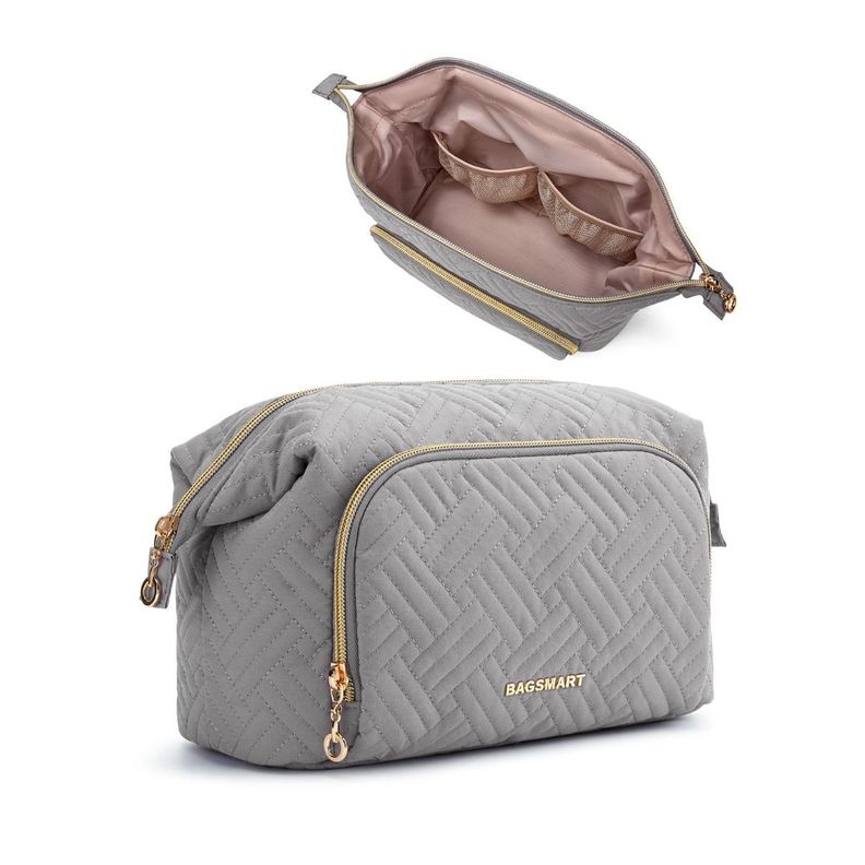 Bagsmart Estuche Cosmetiquero Tejido - Turquesa-2