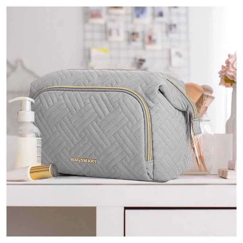Bagsmart Estuche Cosmetiquero Tejido - Turquesa-6
