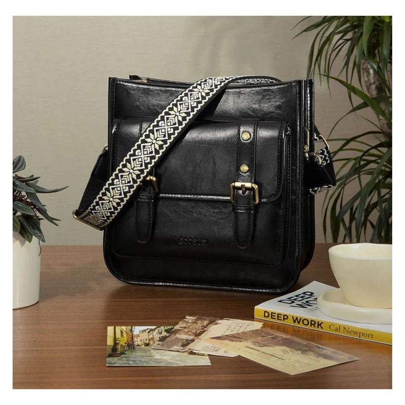 Ecosusi Bolso Mensajero Sophie para tablet 11" - Negro-2