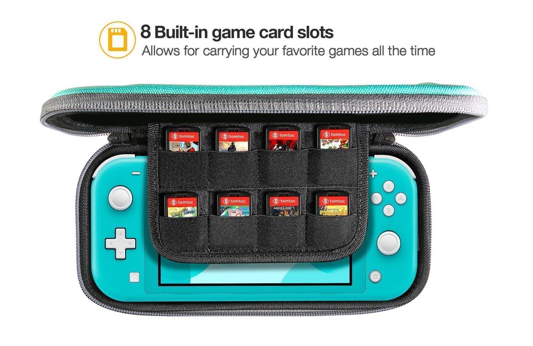 Tomtoc Estuche Ligero Para Nintendo Switch Lite - Turquesa-1