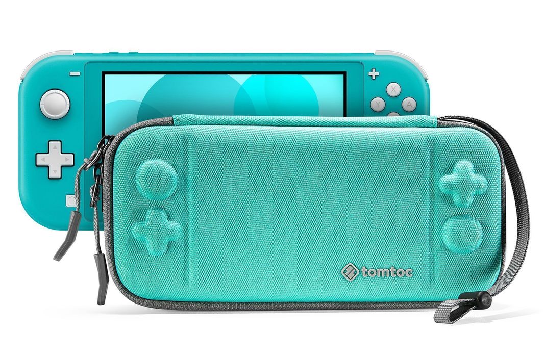 Tomtoc Estuche Ligero Para Nintendo Switch Lite - Turquesa-0