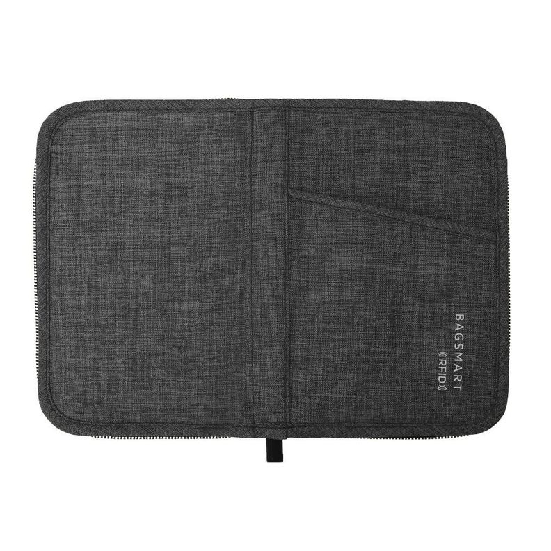 Bagsmart Porta Pasaporte LAX - negro-3