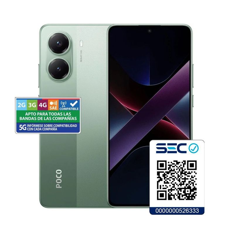Xiaomi Poco X7 Pro 5G 8GB + 256GB Verde-1