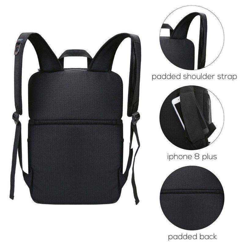 TOURIT Mochila térmica doble cubierta 28L - Negro-7
