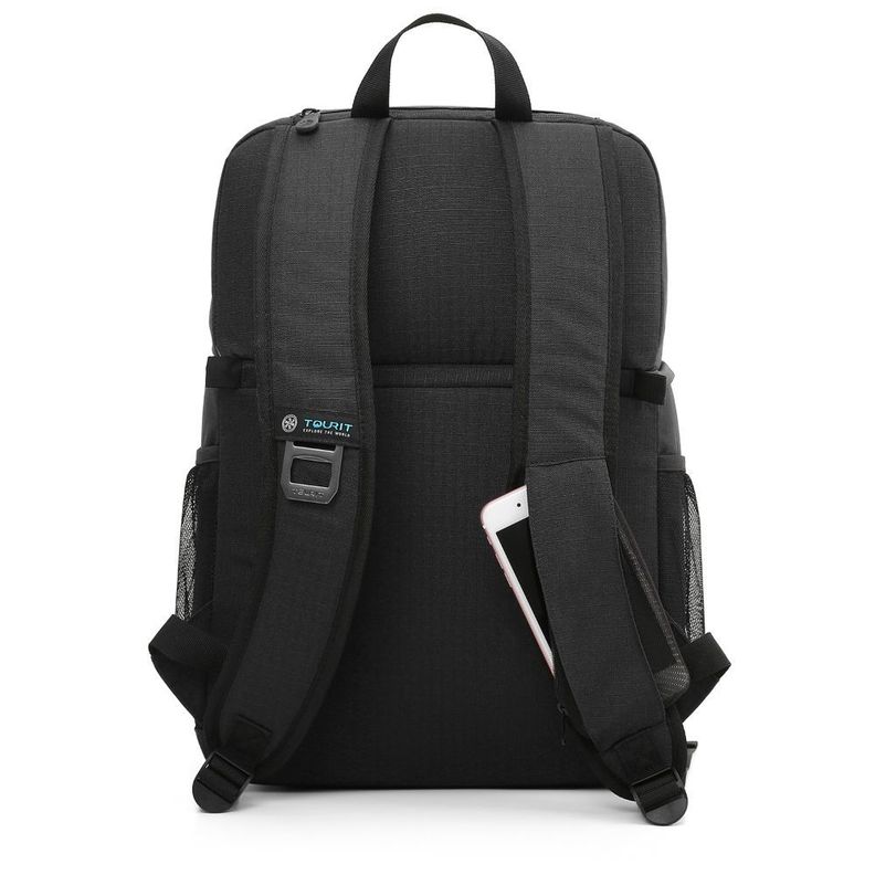 TOURIT Mochila térmica doble cubierta 28L - Negro-5