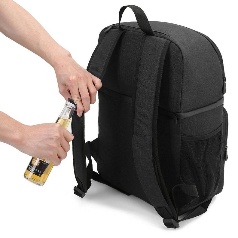 TOURIT Mochila térmica doble cubierta 28L - Negro-4