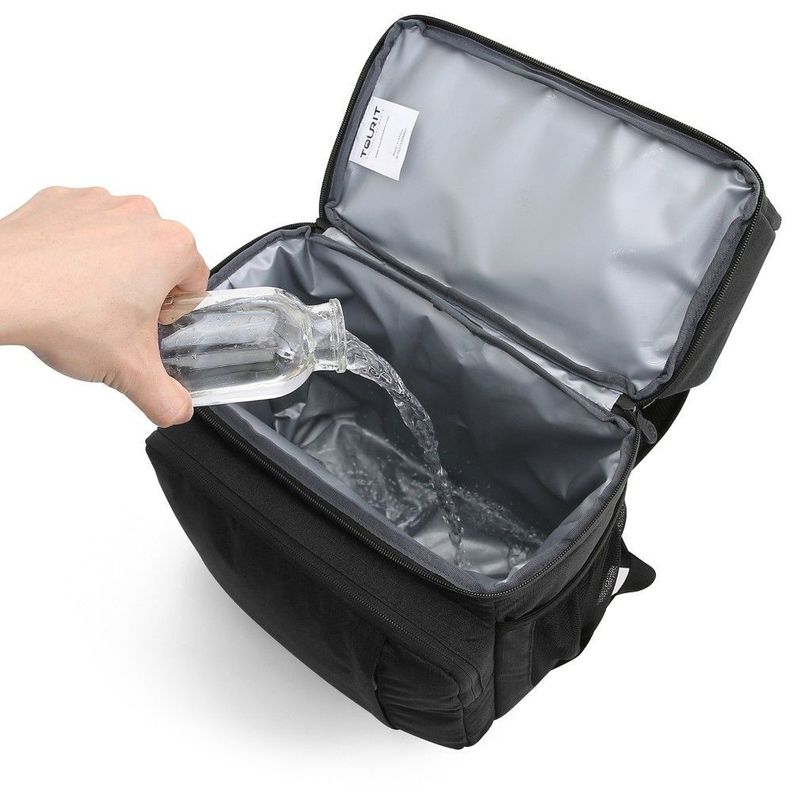 TOURIT Mochila térmica doble cubierta 28L - Negro-2