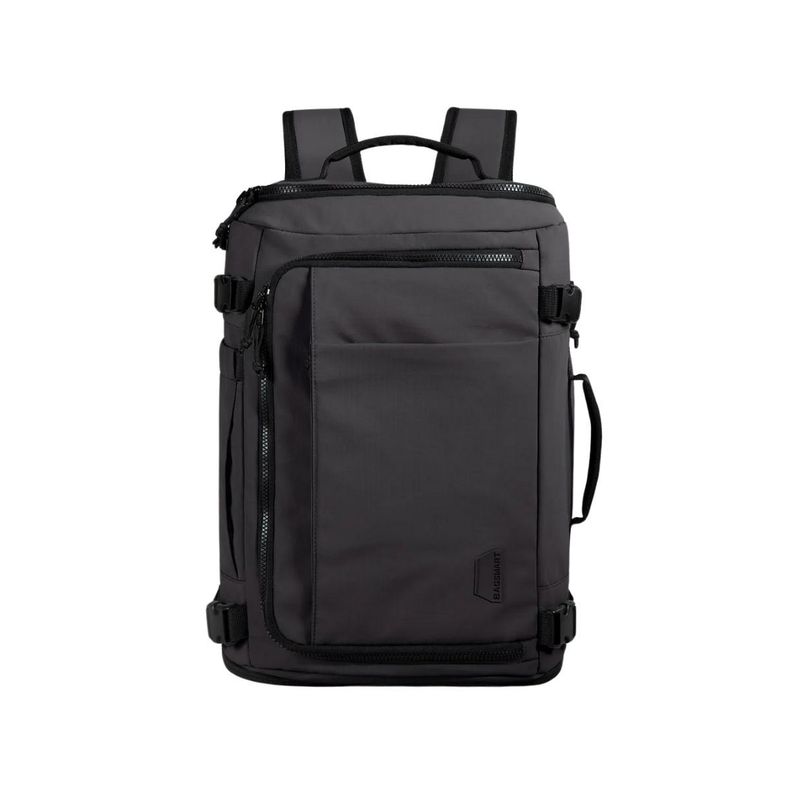 Bagsmart Mochila de Viaje Blast Mediana 38L para Notebook 15.6" - Negro-0