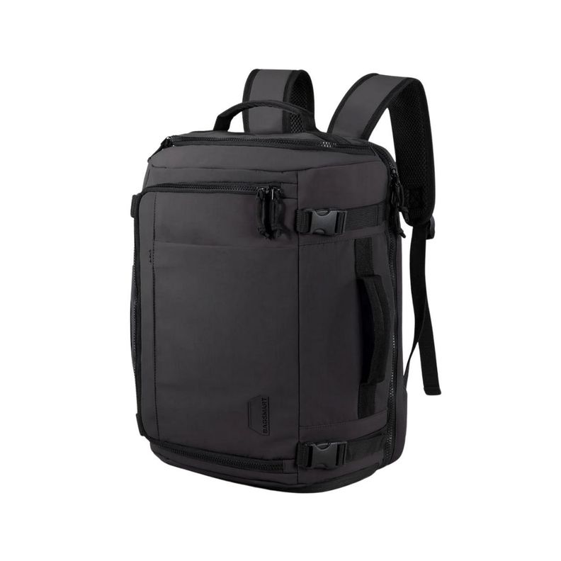 Bagsmart Mochila de Viaje Blast Mediana 38L para Notebook 15.6" - Negro-1