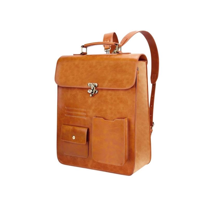 Ecosusi Mochila DUSK para laptop 15.6” - Naranja-1