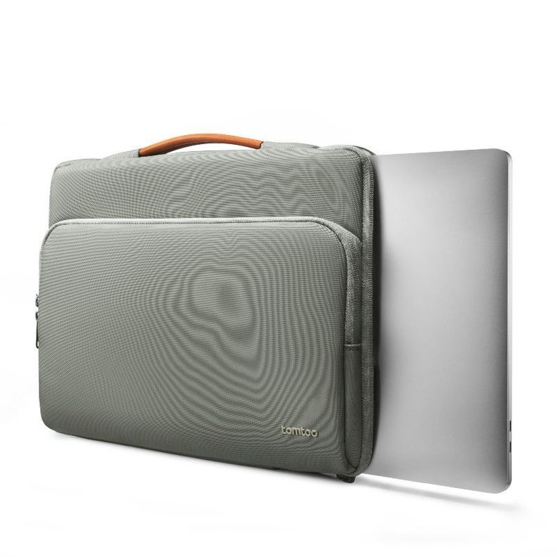 Tomtoc Maletin A14 Para 13" New MacBook Pro & Air M1-Gris-1