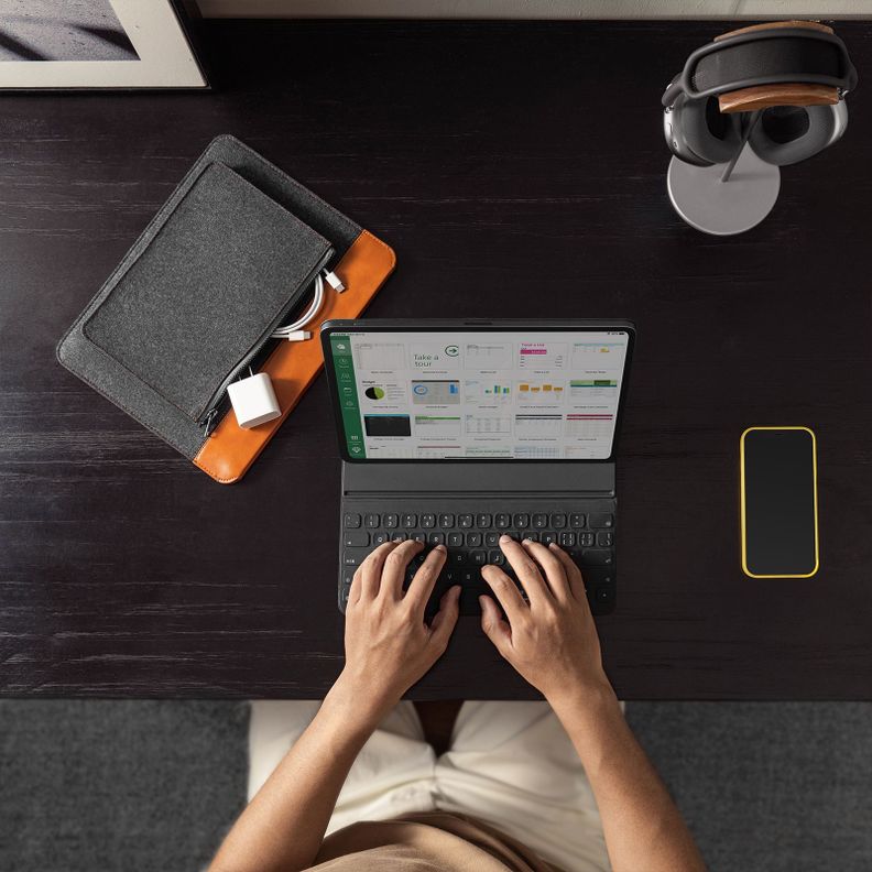 Tomtoc Funda Ultrafina H16 para tablet/iPad Pro 12,9''-4