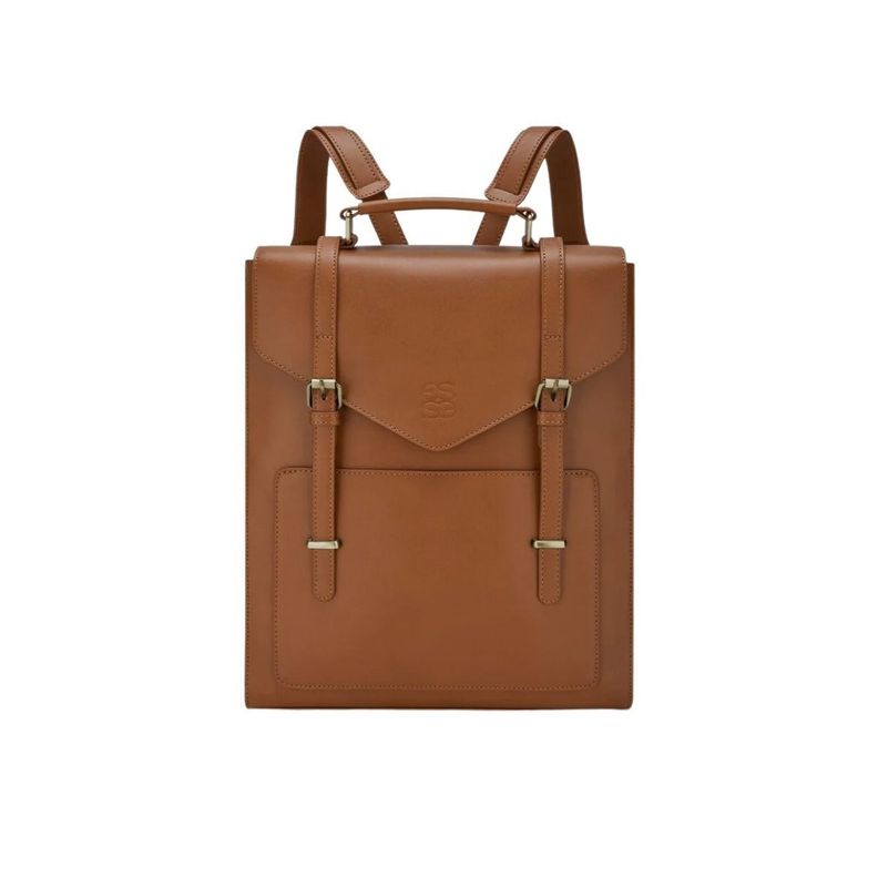 Ecosusi Mochila Vintage BELLADONNA 14" - Marron