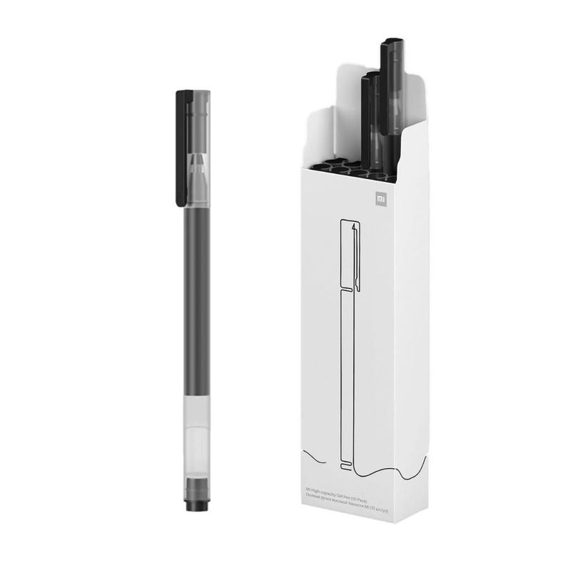 Xiaomi High-capacity Gel Pen Lápiz Pasta Pack x10-0