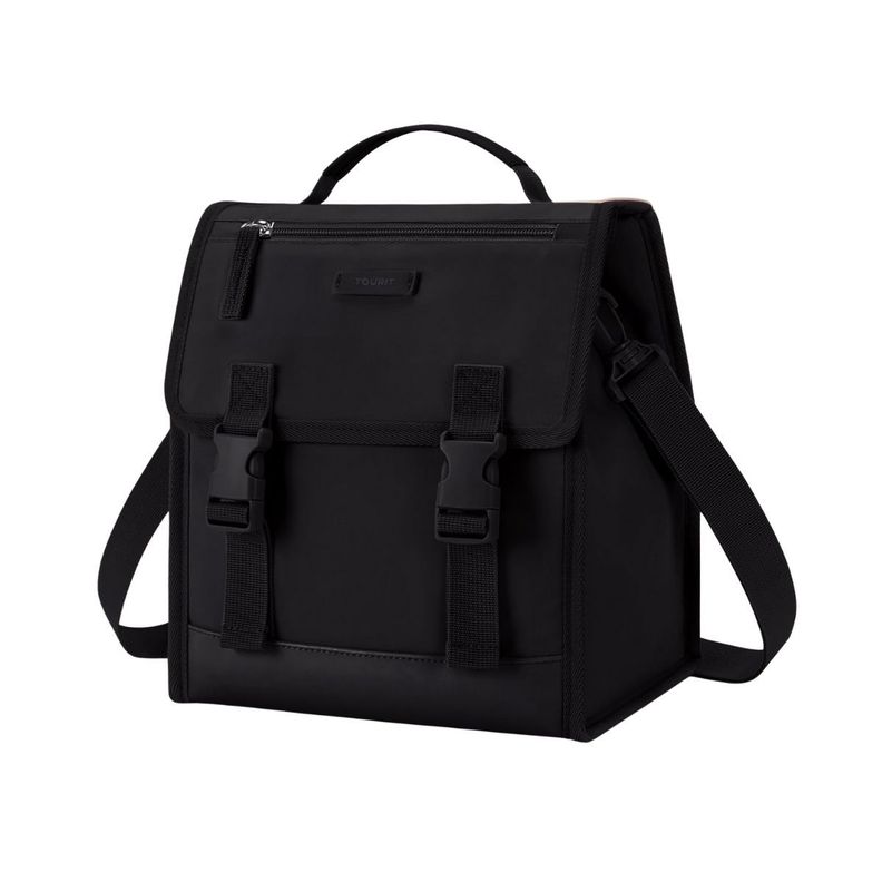 Tourit Lonchera Térmica con Hebilla 11L - Negro-0