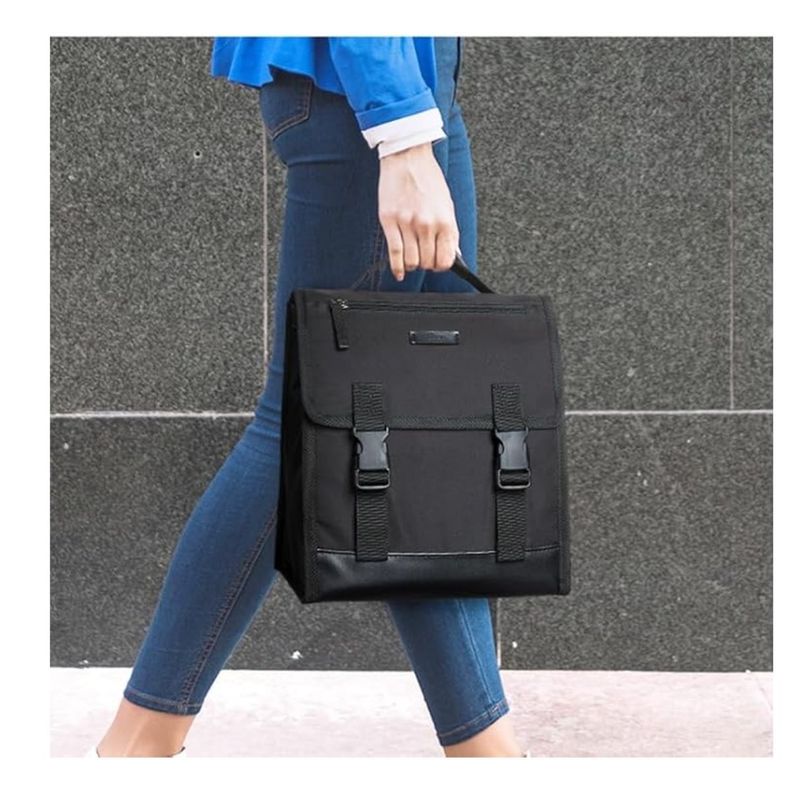 Tourit Lonchera Térmica con Hebilla 11L - Negro-2