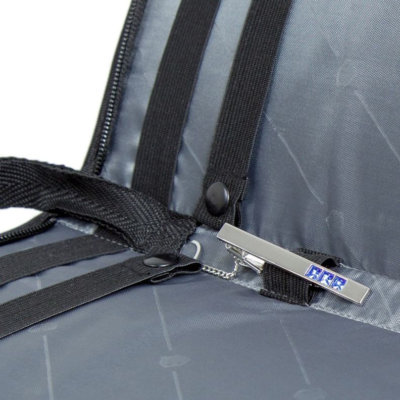 Bagsmart - Estuche de Corbatas para Viajes - Negro-4