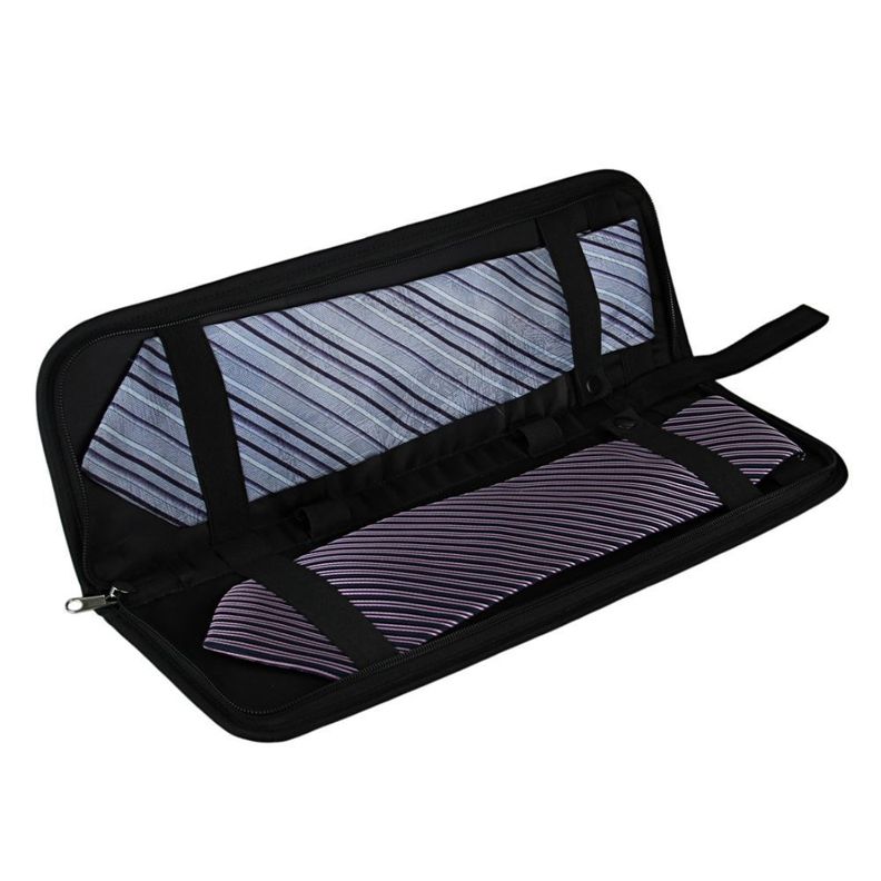 Bagsmart - Estuche de Corbatas para Viajes - Negro-1