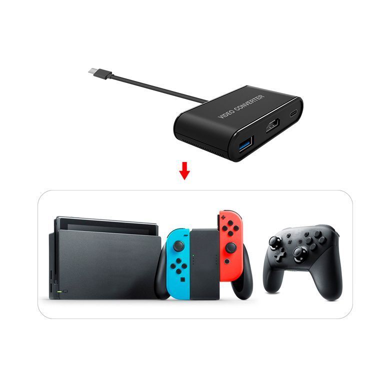 Dobe - Adaptador HDMI para Nintendo Switch - TNS 1764-4