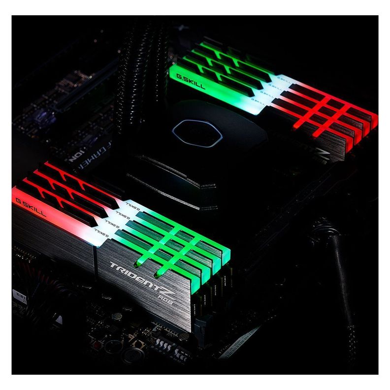 G.skill Trident Z Rgb Ddr4 32gb (2x 16gb) 3200 Mhz Negro G.Skill