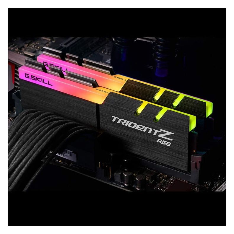G.skill Trident Z Rgb Ddr4 32gb (2x 16gb) 3200 Mhz Negro G.Skill