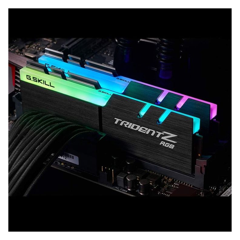 G.skill Trident Z Rgb Ddr4 32gb (2x 16gb) 3200 Mhz Negro G.Skill