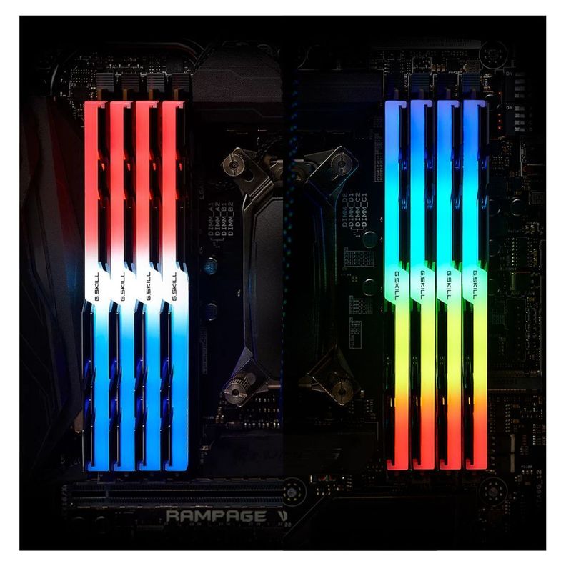 G.skill Trident Z Rgb Ddr4 32gb (2x 16gb) 3200 Mhz Negro G.Skill