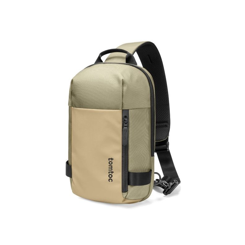 Tomtoc Bolso Sling Navigator-T24 para MacBook Pro 14" - Caqui-0