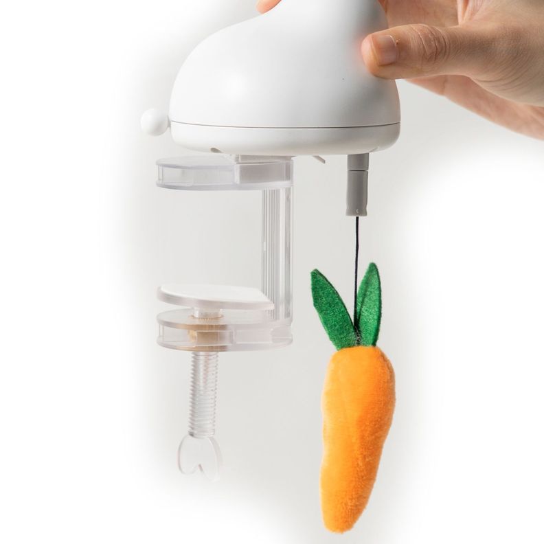 PIDAN®  JUGUETE PARA GATO AUTOMATICO - CONEJO Y ZANAHORIA-0
