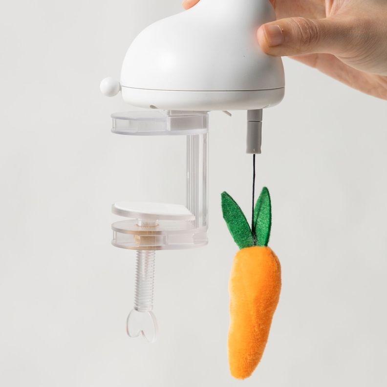PIDAN®  JUGUETE PARA GATO AUTOMATICO - CONEJO Y ZANAHORIA-1