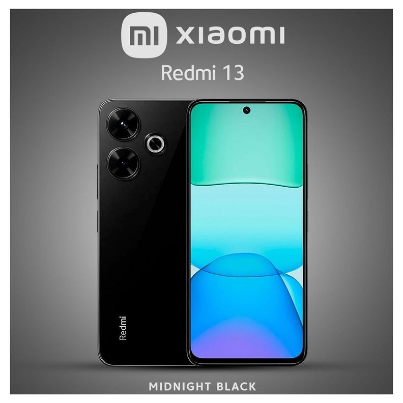 Xiaomi Redmi 13 4G 8GB + 256 GB Negro-2
