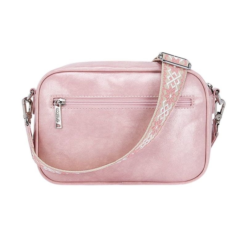 Ecousi Bolso Mensajero Mia con Correa Ancha - Rosado-1
