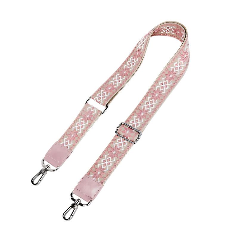 Ecousi Bolso Mensajero Mia con Correa Ancha - Rosado-6