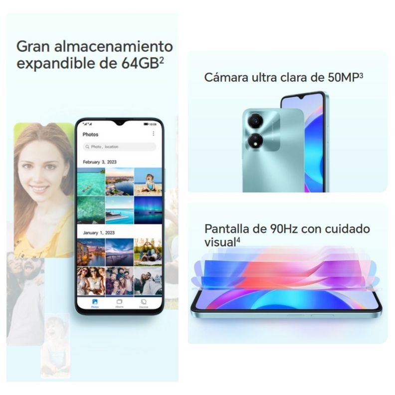 Honor X5 Plus 4GB + 64GB Negro-5