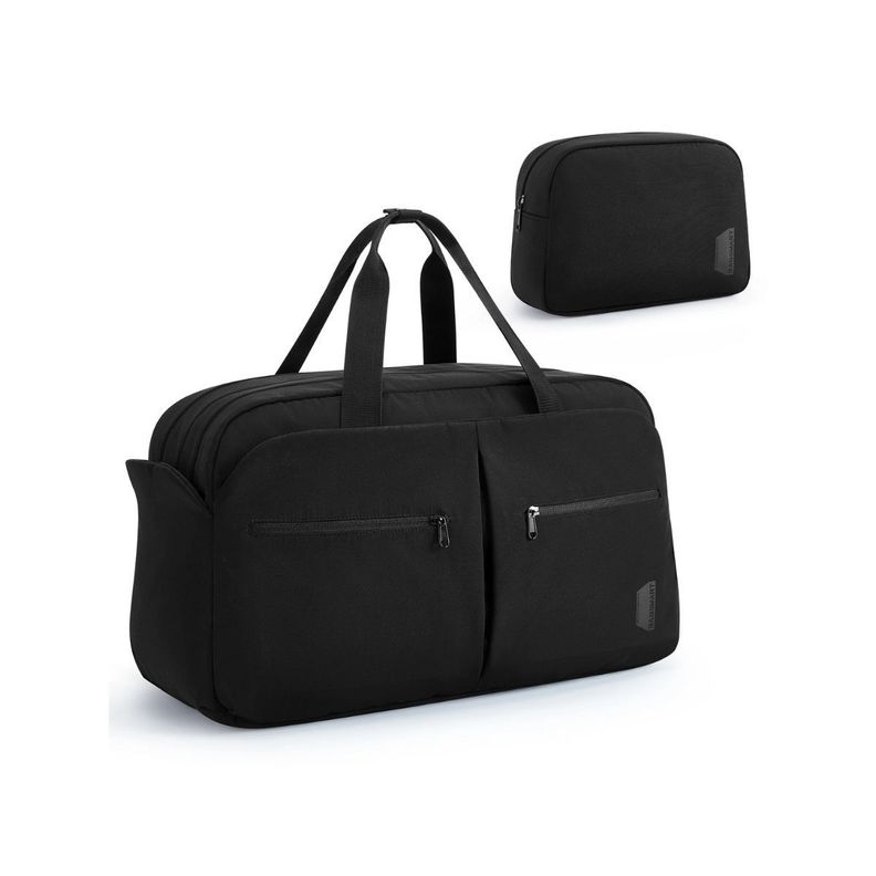 Bagsmart Bolso de Mano para Viajes Two-Zone con Neceser 17.3" - Negro-0