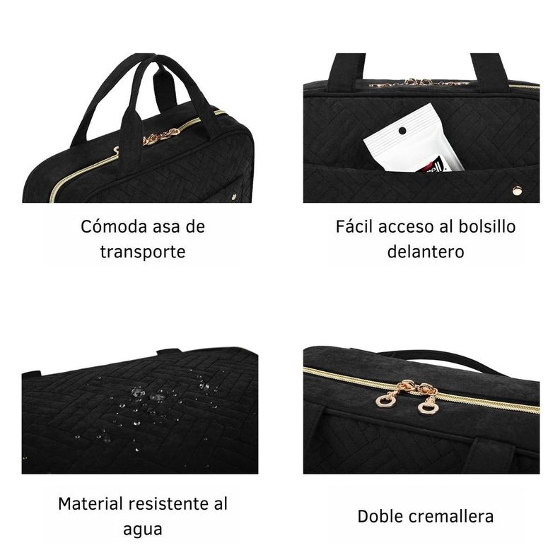Bagsmart Neceser kit de viaje AURA - Negro-5