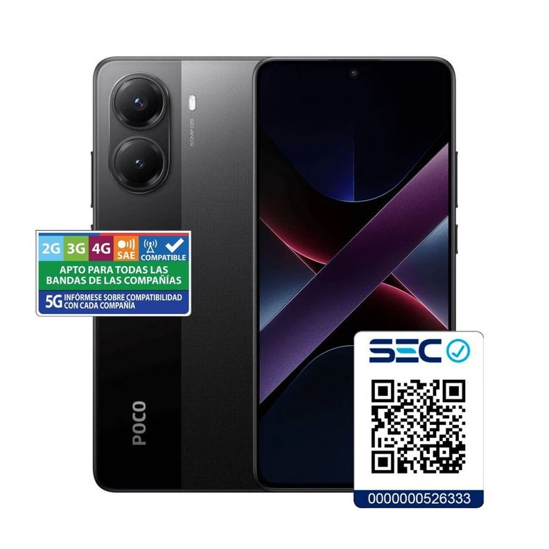 Xiaomi Poco X7 Pro 5G 8GB + 256GB Negro-1
