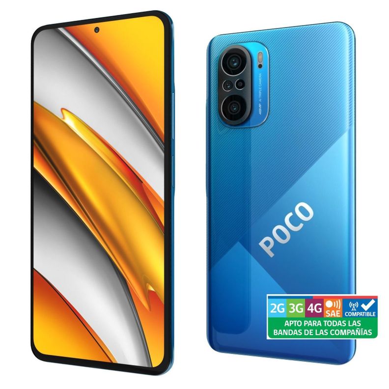Xiaomi Poco F3 US 8GB+ 256GB Deep Ocean Blue 5G-1