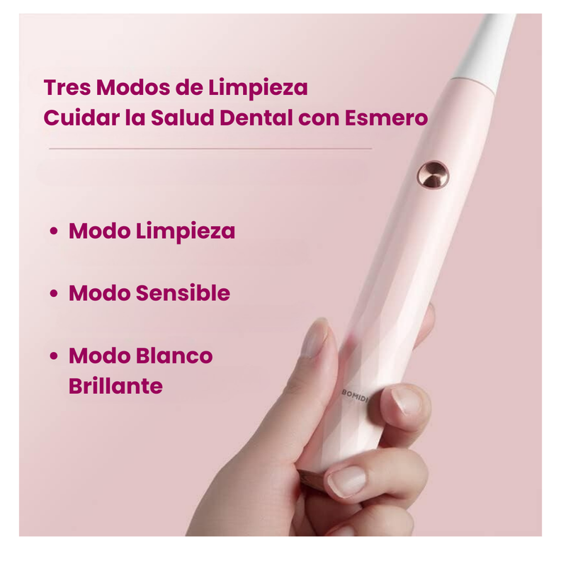 Bomidi Cepillo de Dientes Eléctrico USB T501 Blanco-2
