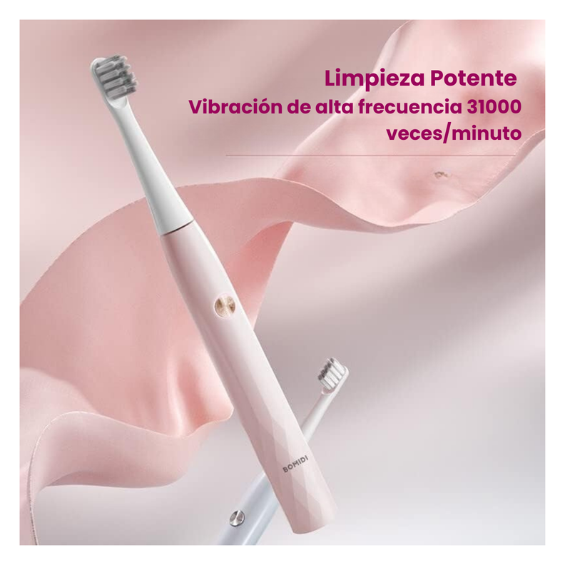 Bomidi Cepillo de Dientes Eléctrico USB T501 Blanco-5