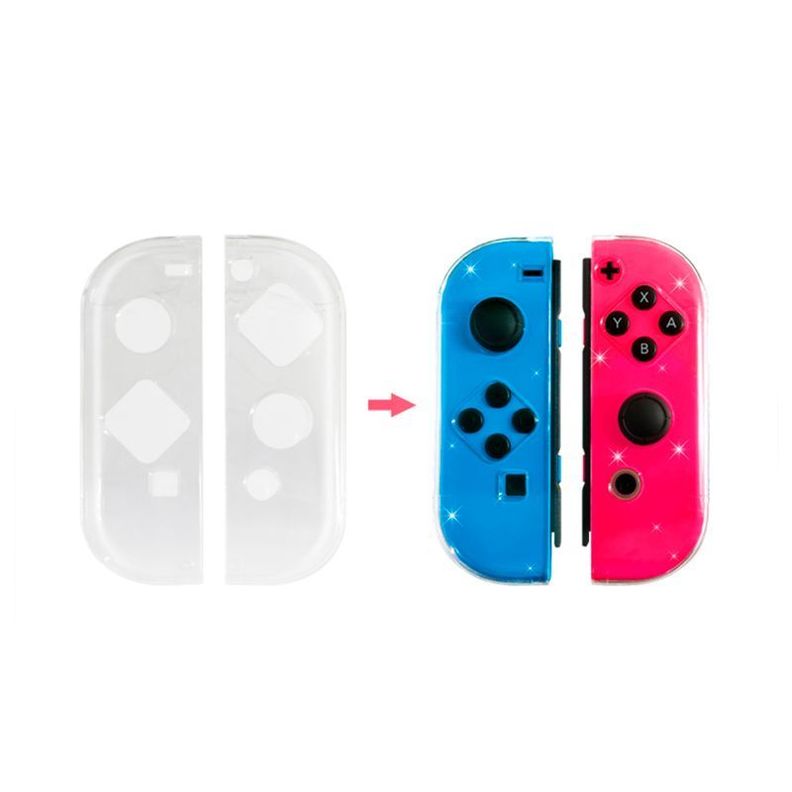 DOBE - Carcasa transparente para Nintendo Switch TNS-1710-2