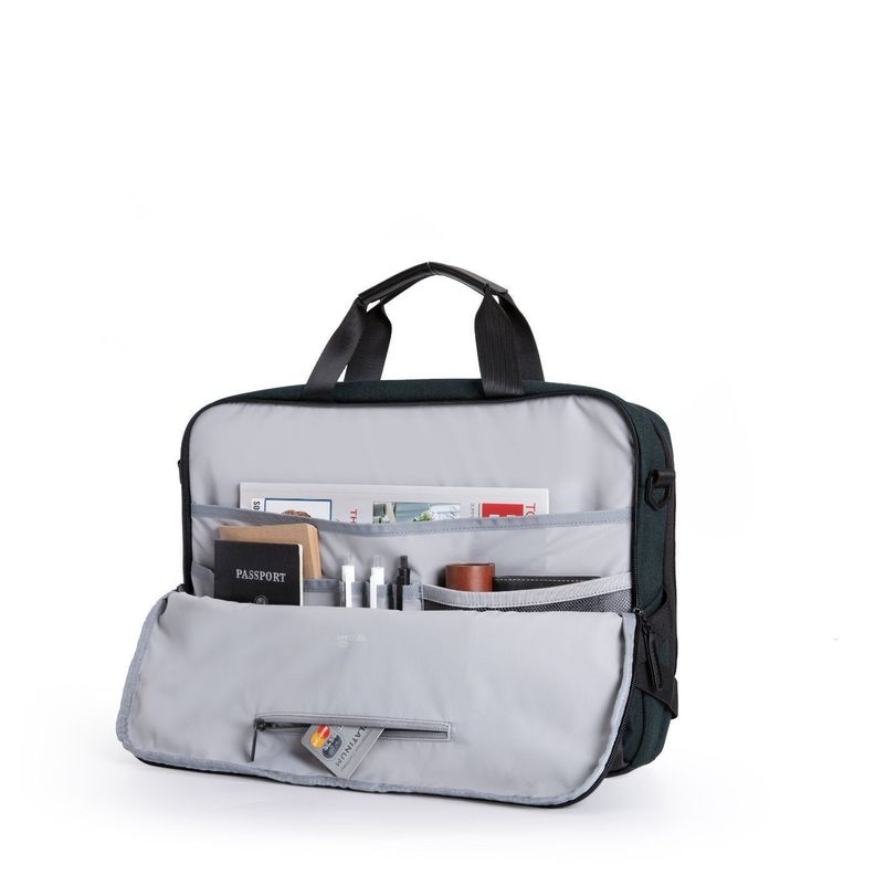Bagsmart Maletín Falco laptop 15.6” - gris-3