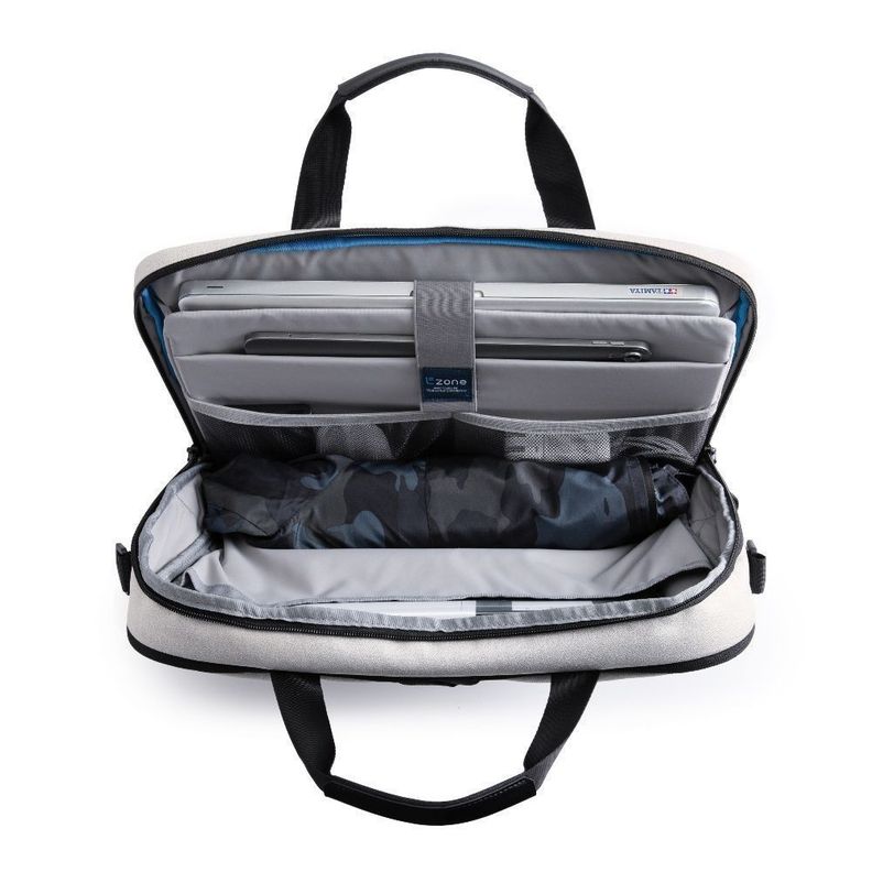 Bagsmart Maletín Falco laptop 15.6” - gris-1