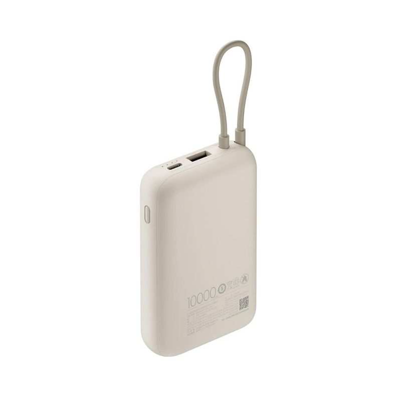Xiaomi Power Bank 33W 20000 mAh Cable Integrado - Dorado-3