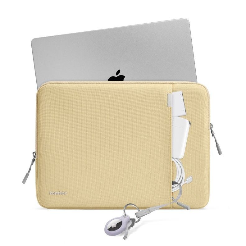 Tomtoc Funda A13 Protección 360° para 14" Macbook Pro - Amarillo-1